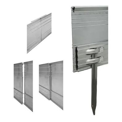 Ultra starke Alu Rasenkanten Set 14 cm x 200 cm Beeteinfassung