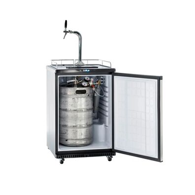 Fassbierkühlschrank für 50L Fässer mit Schanksäule und Hahn