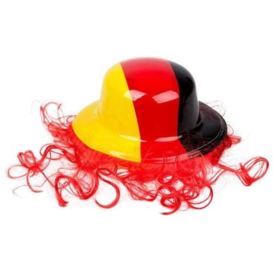 JUNG Melonen Hut Deutschland Fan Fußball WM 2026 Weltmeisterschaft Kunsthut Fahne
