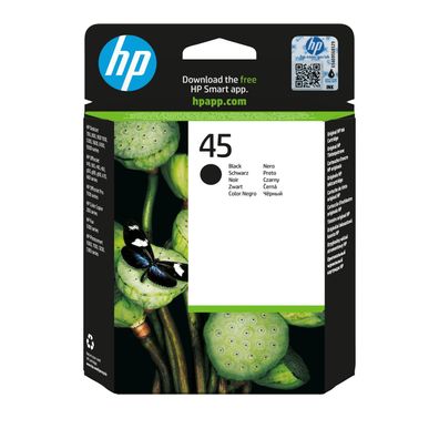 Hewlett-Packard HP 45 Large - Druckerpatrone - 1 x Schwarz - 833 Seiten (51645AE#445)