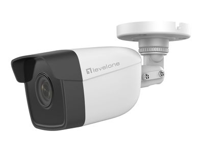 LevelOne GEMINI Feste IP-Netzwerk-Kamera - 2 Megapixel - H.265 - 802.3af PoE - IR-LED