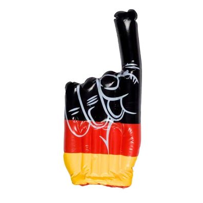 JUNG aufblasbare Hand Deutschland Fan Fußball WM 2026 Weltmeisterschaft Fahne Flagge