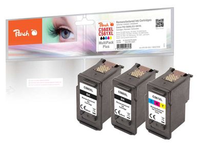 Peach Patrone Canon PG-560/ CL-561XL MultiPackPlus remanufactured
