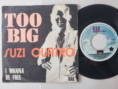 Suzi Quatro - Too Big 7'' Vinyl Belgium