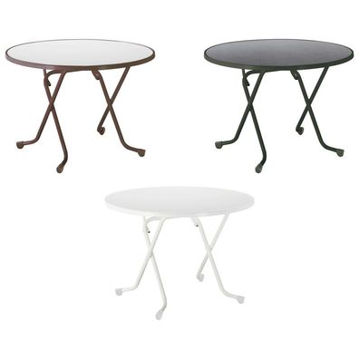 Best Freizeitmöbel Dublin Dinning Tisch Gartentisch Esstisch rund 100x73 cm
