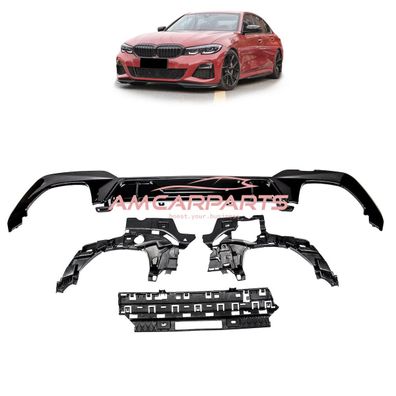 Upgrade Sport Design Heck Diffusor passend für BMW 3er G20 / G21 Limousine / Touring