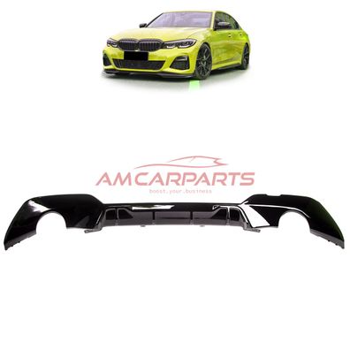 Upgrade Sport Design Heck Diffusor passend für BMW 3er G20 / G21 Vor-Facelift Limous
