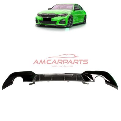 Upgrade Sport Design Heck Diffusor passend für BMW 3er G20 / G21 Vor-Facelift Limous