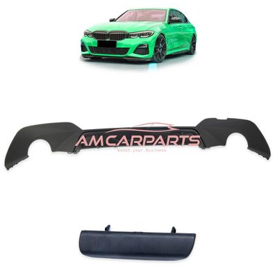 Upgrade Sport Design Heck Diffusor passend für BMW 3er G20 / G21 Vor-Facelift Limous