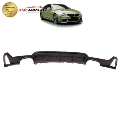 Upgrade Sport Design Heck Diffusor passend für BMW 4er F32 / F33 / F36 Coupe / Cabri