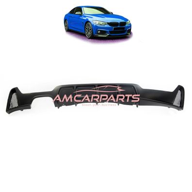 Upgrade Sport Design Heck Diffusor passend für BMW 4er F32 / F33 / F36 Coupe / Cabri