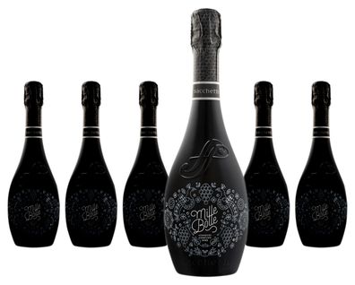 6 x Sacchetto Mille Bolle Gorgeous Spumante Extra Dry – 2025