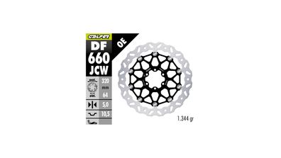 GALFER Bremsscheibe "DF660"Floatech® Roa Floatech SCHW. R90R