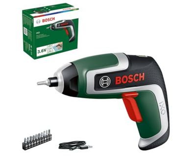 Bosch IXO 7 Akkuschrauber - Kompakt, 3,6 V, Micro-USB, bis 190 Schrauben