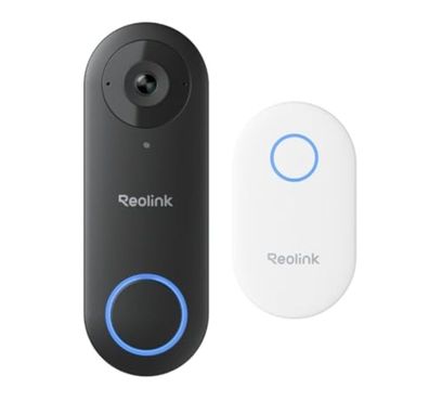 Reolink 5MP Video-Türklingel PoE mit Kamera, 180° Weitwinkel, 2-Wege Audio