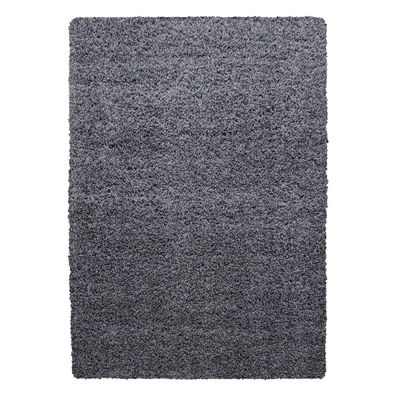 Hochflor Teppich LIFE Grau