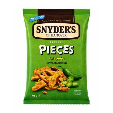 Snyder's Pretzel Pieces Jalapeño 110g Tüte