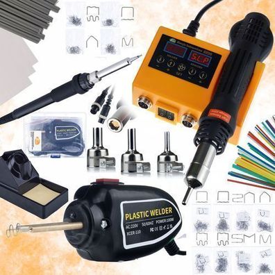 Rosfix Set Lötstation OH660 + Kunststoffschweißer 100W | 1200 Klammern
