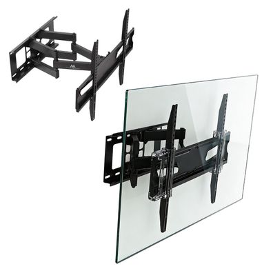 TV Wandhalterung Halter Schwenkbar Plasma LCD LED bis 45kg 37-80" VESA 600x400