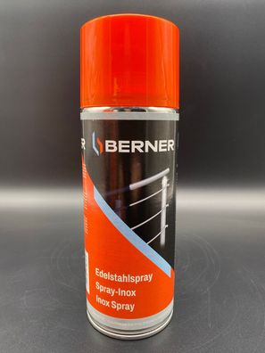 Berner Edelstahlspray 400ml Inox Spray Edelstahl Oberflächenbeschichtung