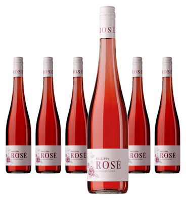 6 x Philipp Kuhn Philipps Rosé QbA trocken – 2025