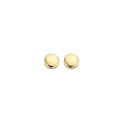 Ohrstecker - Gelbgold 585 14K - rund 3,7mm