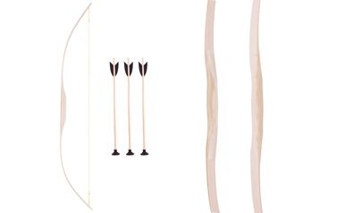 Bogen 90 cm mit 3 Pfeilen (Saugnapf)