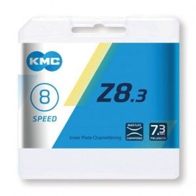 KMC Kette Z8.3, 7-/8-fach, 114 Glieder, silver/grey