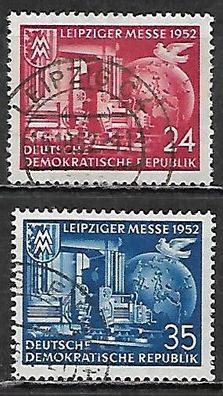 DDR gestempelt Michel-Nummer 315-316