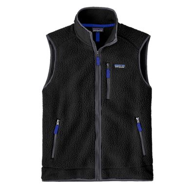 Patagonia Weste Retro Pile black w/forge grey - Größe: S