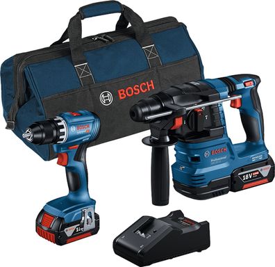 BOSCH Professional 18V Akku Bohrhammer Set