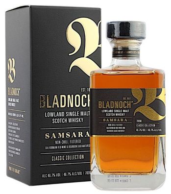 Bladnoch Samsara Lowland Single Malt Whisky (46,7 % Vol., 0,7 Liter)