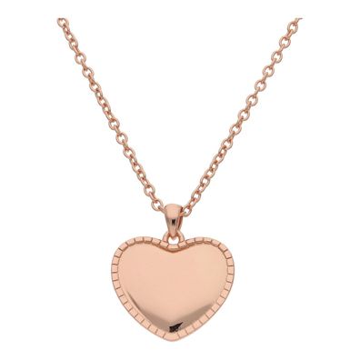 Collier Herz Silber 925 Roségold plattiert JL53-05-0027 JuwelmaLux