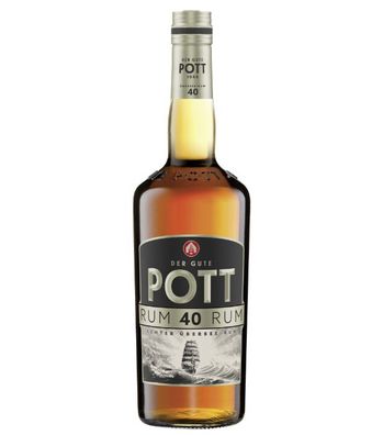 Pott Rum 40 (40 % vol, 0,7 Liter)