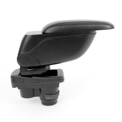 Mittelarmlehne Armlehne Mittelkonsole für VW Caddy 2015-2020 PU-Leder Schwarz