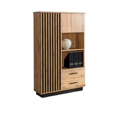 Vitrine LAMERO LA4 Standvitrine, Wohnzimmermöbel, Stauraum
