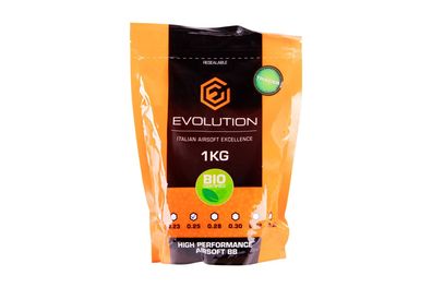 Evolution High Performance Airsoft BIO Tracer BBs, 6 mm 0,25 g, 4.000 Stück