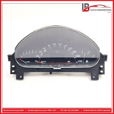 Tacho Kombiinstrument A1685401347 Mercedes A-KLASSE W168 A160 Mercedes