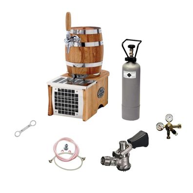 Soudek 20 Komplett-Set Zapfanlage 20 l/h 1-leitig Green Line KeyKeg