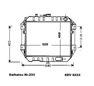 NEU + Kühler > Daihatsu Rocky .2 ( 2.8 D / TD > Schaltgetriebe ] - 1640087642 MF
