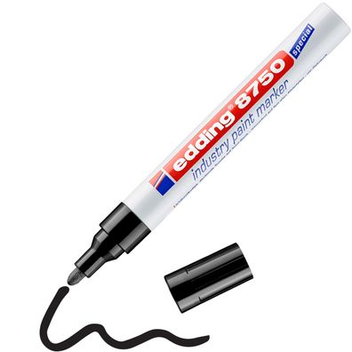 edding 8750 Industrie Lackmarker schwarz