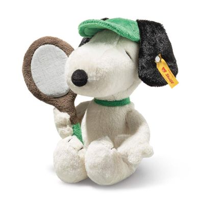 Steiff Snoopy Tennis 22cm weiss Peanuts 024832 Plüsch Stofftier