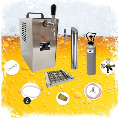 Untertheken Zapfanlage JET 30 Komplettset 35 L/h 1-leitig Trockenkühler