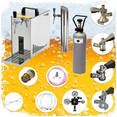 Lindr PYGMY 25 Bierzapfanlage Komplettset 35 l/h