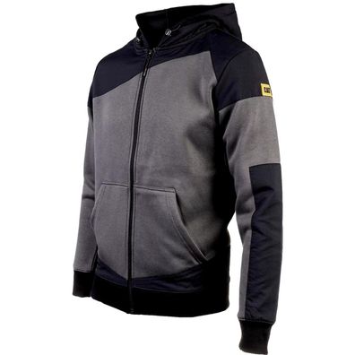 CAT Zip Hoodie Trades Schwarz/Grau