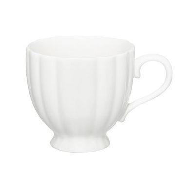 Tasse Curly 250 ml weiß Ambition