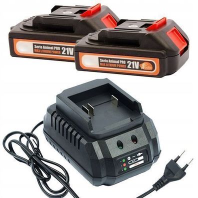 Rosfix Set Akku 21V 1.5Ah + Schnellladegerät – Ersatz für Makita 18–21V