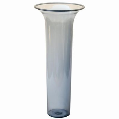 Bodenvasen-Einsatz "Floris" 32 x 22,5 cm Ø rauchtopas