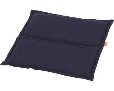 Centauri Sitzkissen dunkelblau 47x47x3cm Hockerauflage Stuhlkissen Sitzauflage