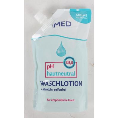 12x 500ml REAM Med Waschlotion seifenfrei Nachfüllpack empfindliche Haut
